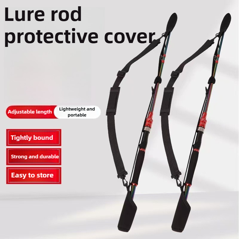 Reel Cover - กระเป๋าเก็บคันเบ็ดแบบปรับได้ สายสะพายไหล่แบบพกพา สำหรับรอกและอุปกรณ์ตกปลา 1 ชิ้น