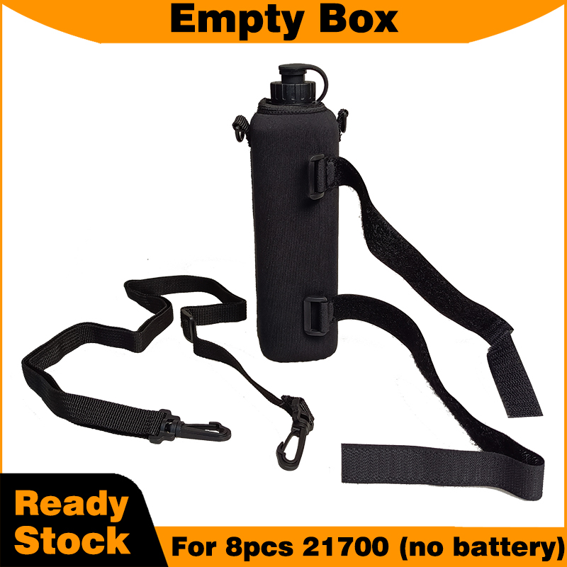 Reel Case - กล่องแบตเตอรี่เปล่า & BMS & กระเป๋าพกพาสำหรับรอกตกปลาไดว่า ชุดแบตเตอรี่แบบชาร์จได้