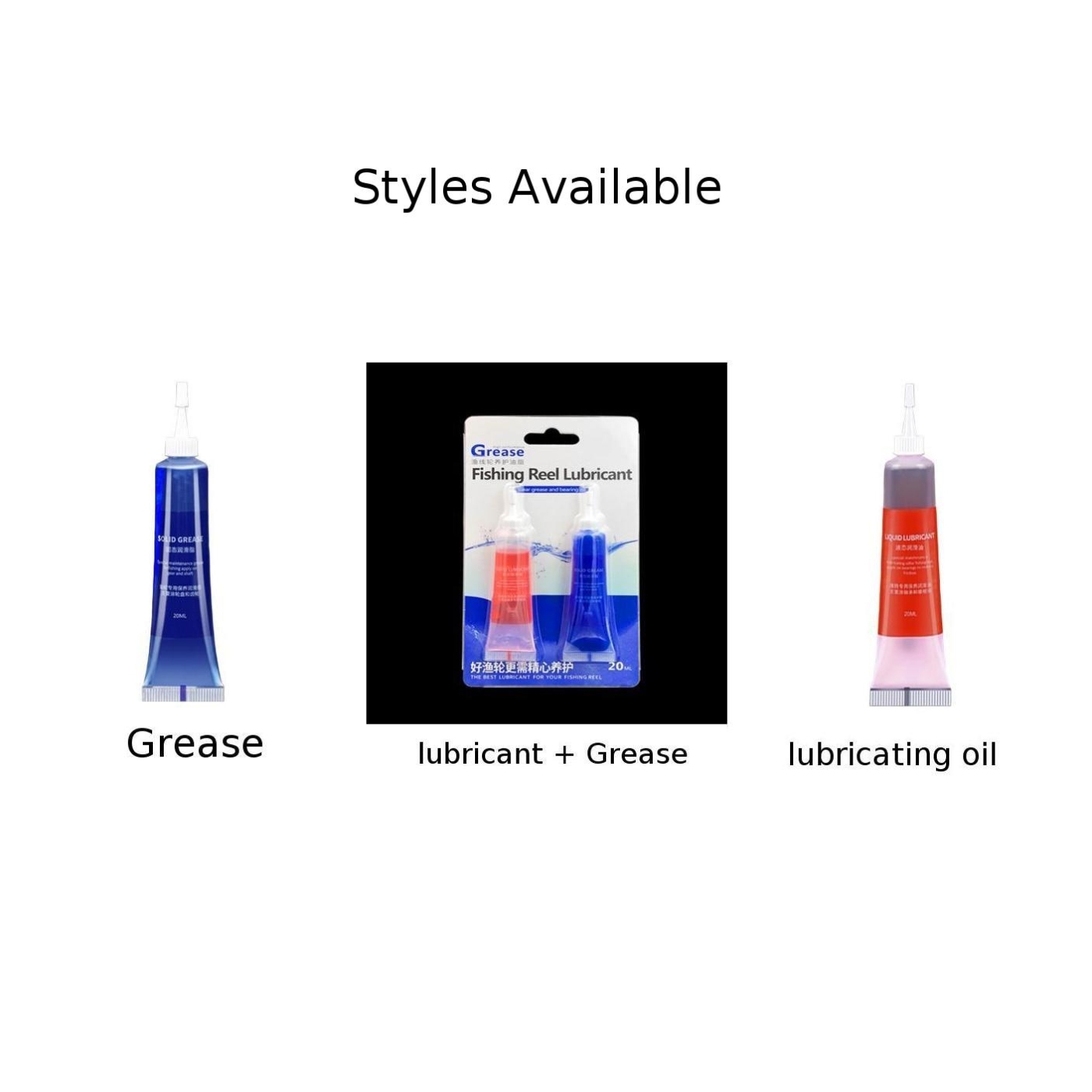 1/2 ชิ้นรอกตกปลาป้องกันจาระบีน - Reel Oil บทวิจารณ์และราคา