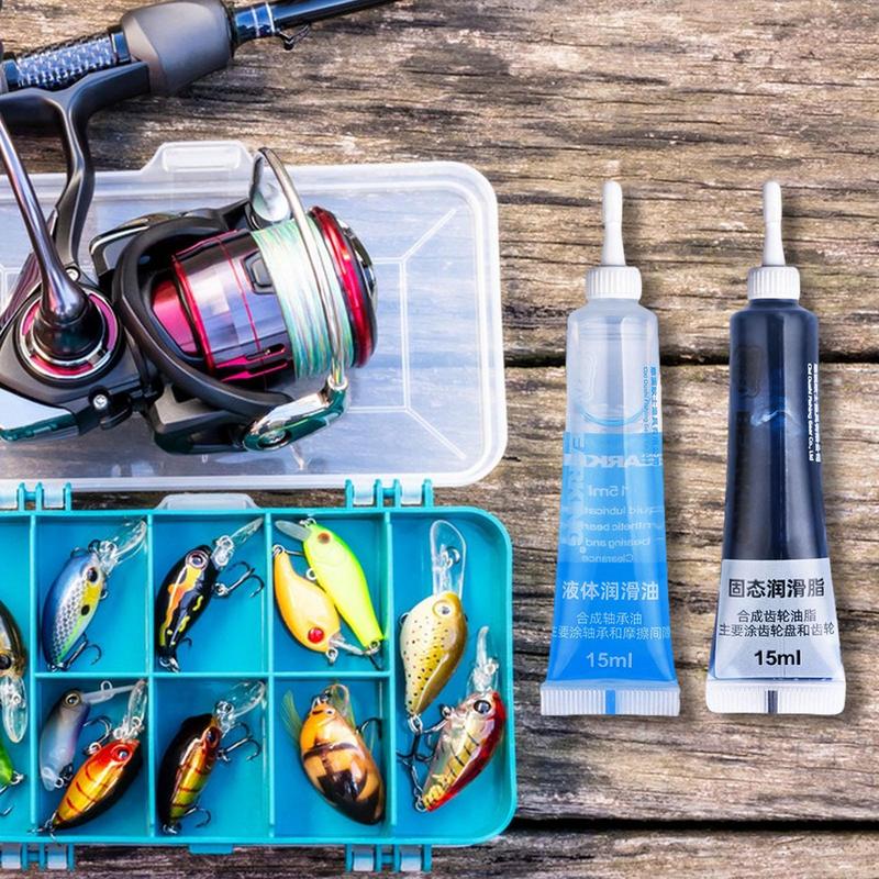รอกตกปลาการบำรุงรักษารีลแบบหมุ - Reel Oil บทวิจารณ์และราคา