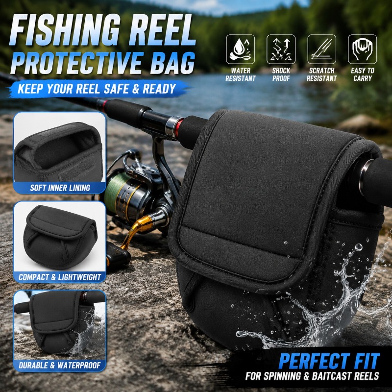 กระเป๋าป้องกันรอกตกปลา กระเป๋า - Reel Cover บทวิจารณ์และราคา