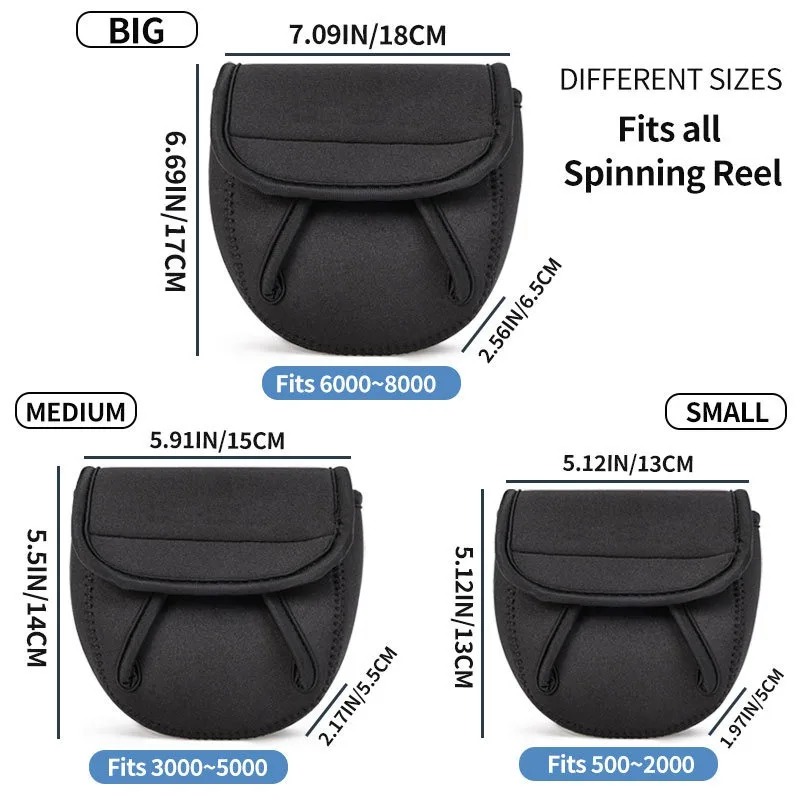 กระเป๋าป้องกันรอกตกปลา กระเป๋า - Reel Cover บทวิจารณ์และราคา