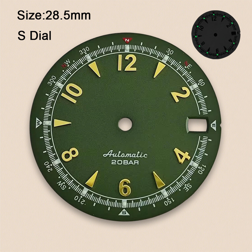 Nh35 Dial Sโลโก้ 28.5 มม.Retro - Reel Case บทวิจารณ์และราคา